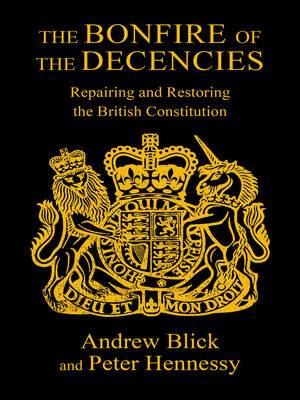 cover image of The Bonfire of the Decencies